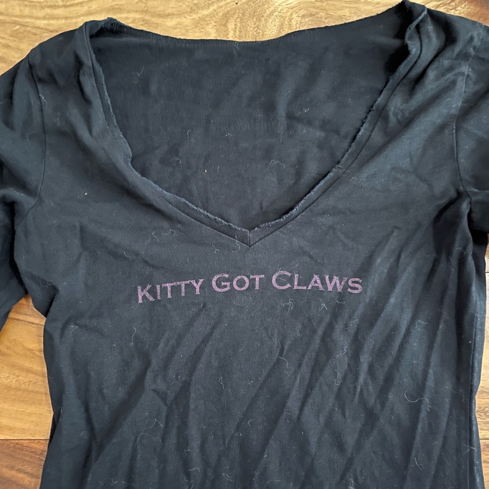 Kitty Got Claws SuperEXcellent TShirt Small